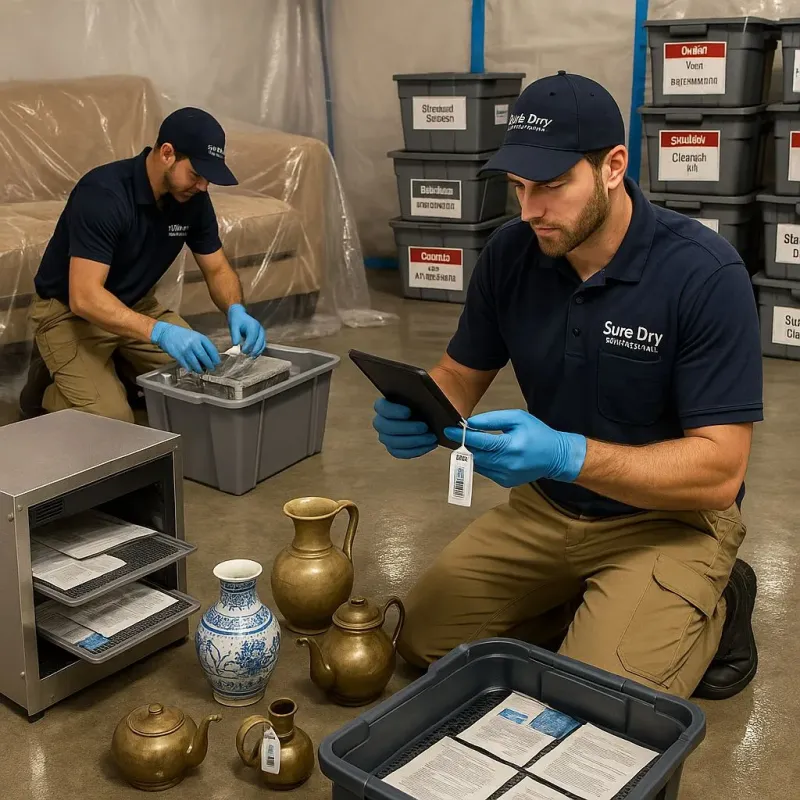 Content Protection and Restoration process in East Patchogue, NY