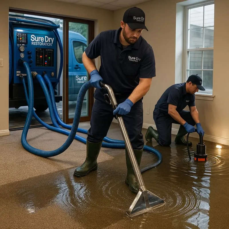 Water Extraction and Removal process in East Patchogue, NY